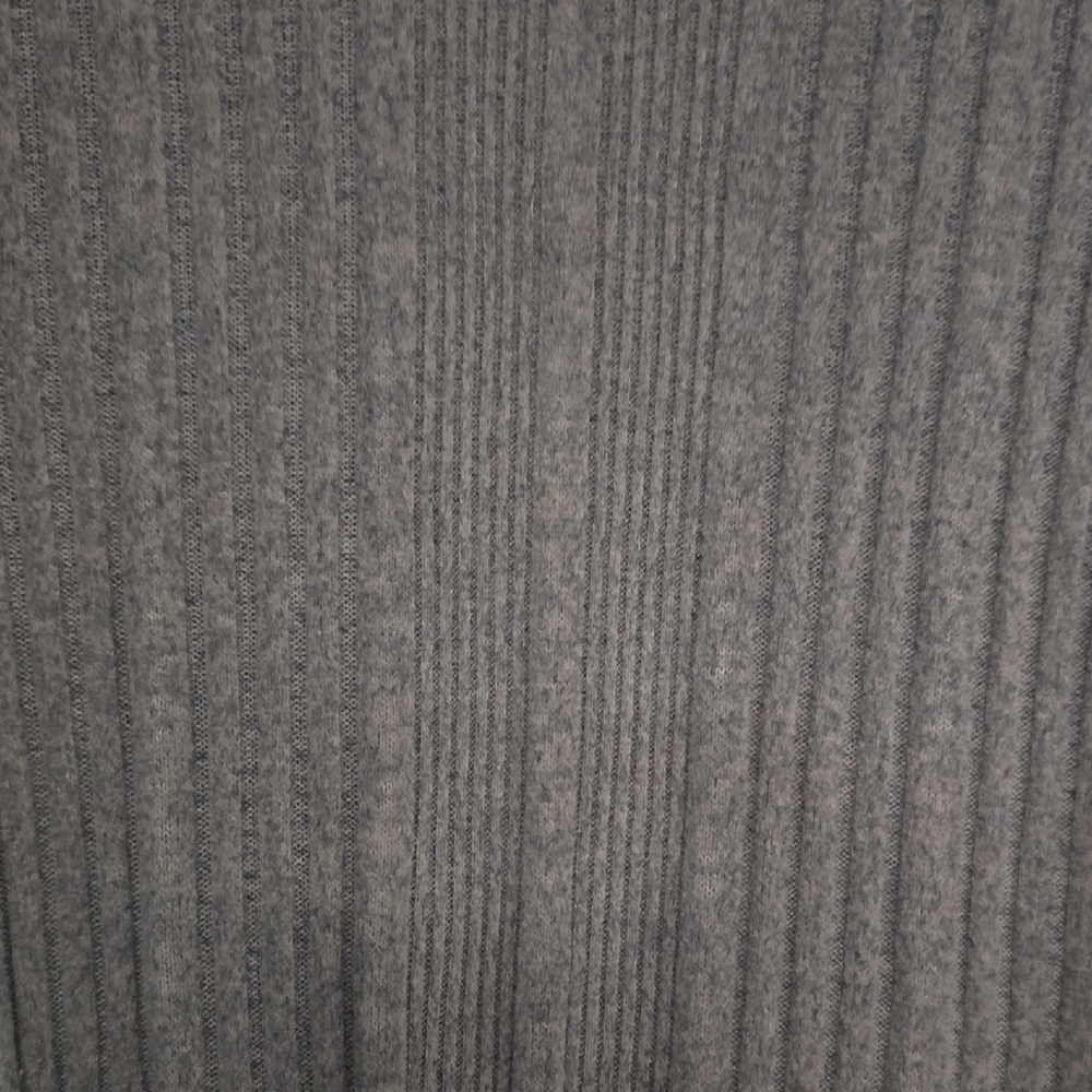 Brown Ribbed Knit Sweater - Picture 3 of 3